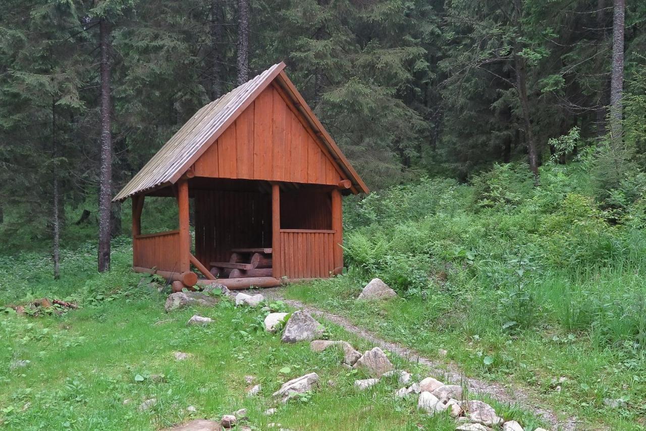 Chata Spálená Bölényfalu Kültér fotó